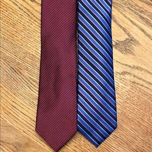 2 Silk Ties by Jos A Bank